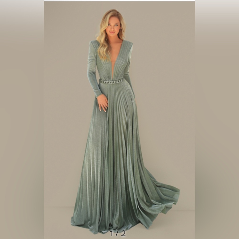 Tarik Ediz Nilgreen Effect Elbise dress